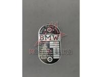 Шильдик рамы BMW R-71.