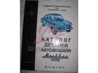 Каталог деталей Москвич 402